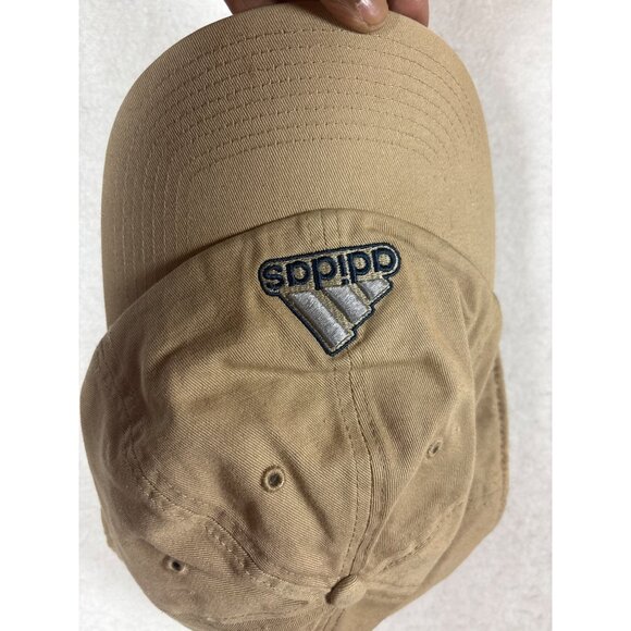 Adidas Tan & Navy One Size Fits All Cotton Cap - Picture 2 of 6